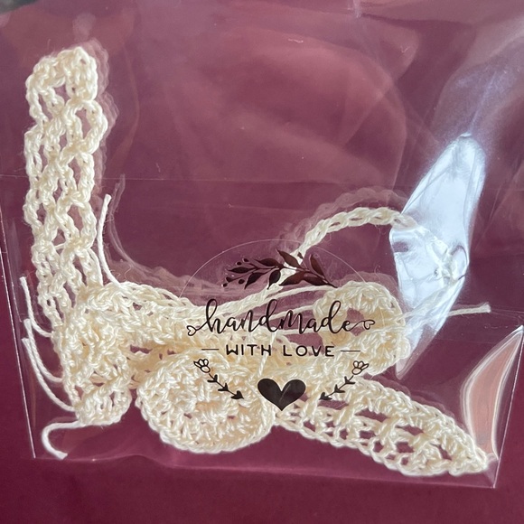 Handmade Other - Handmade Crochet Lace Pieces in Cream🌺